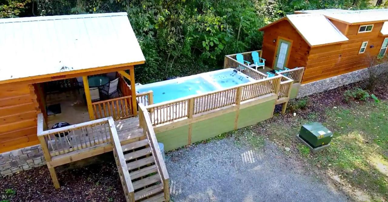 Bryce Cabin Lookout Mtn Tiny Home W Swim Spa Chattanooga Esterno foto