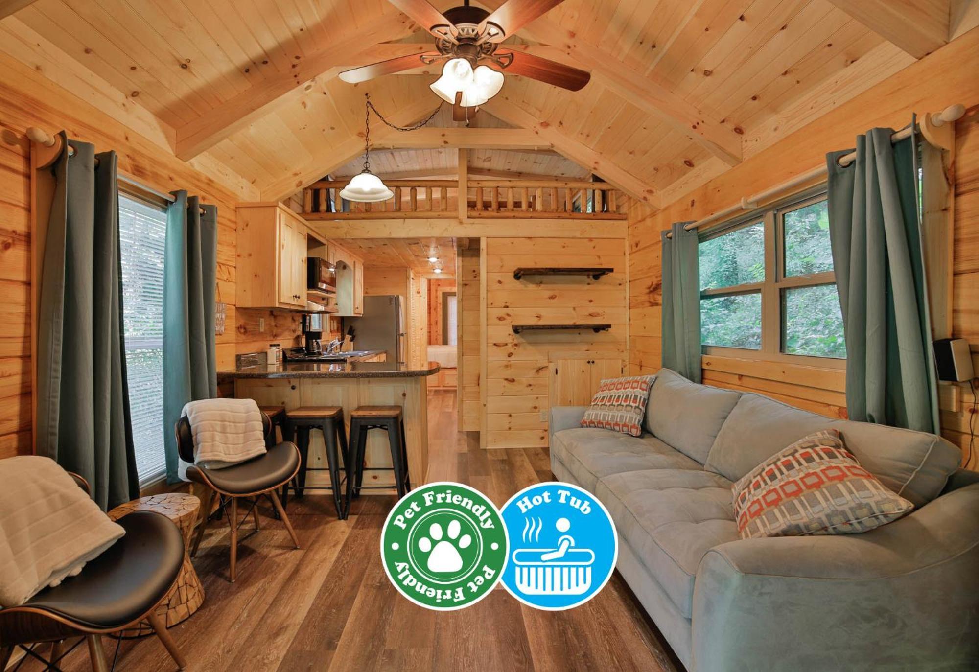Bryce Cabin Lookout Mtn Tiny Home W Swim Spa Chattanooga Esterno foto